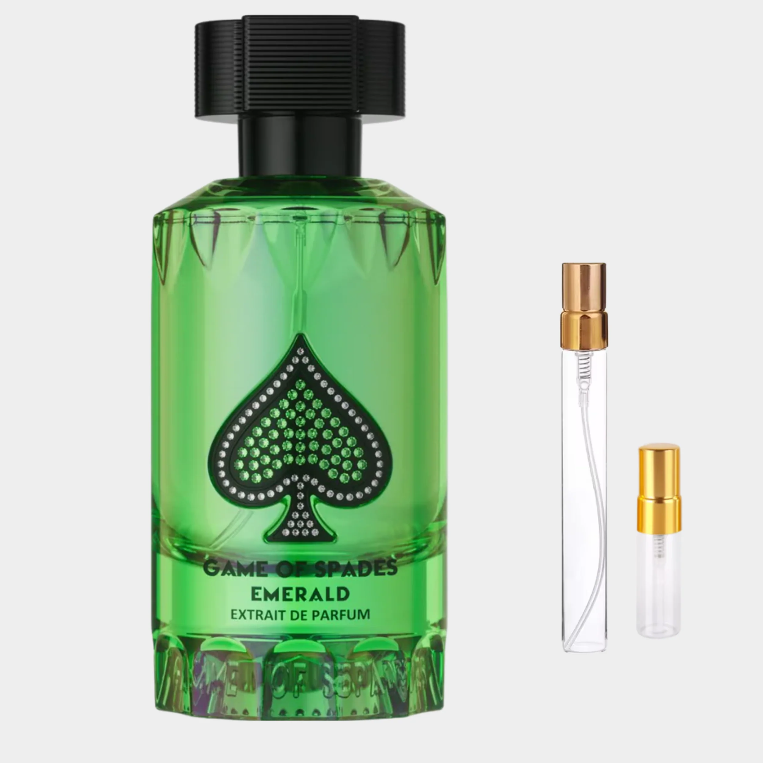 DECANT JO MILANO GAME OF SPADES EMERALD EXTRAIT