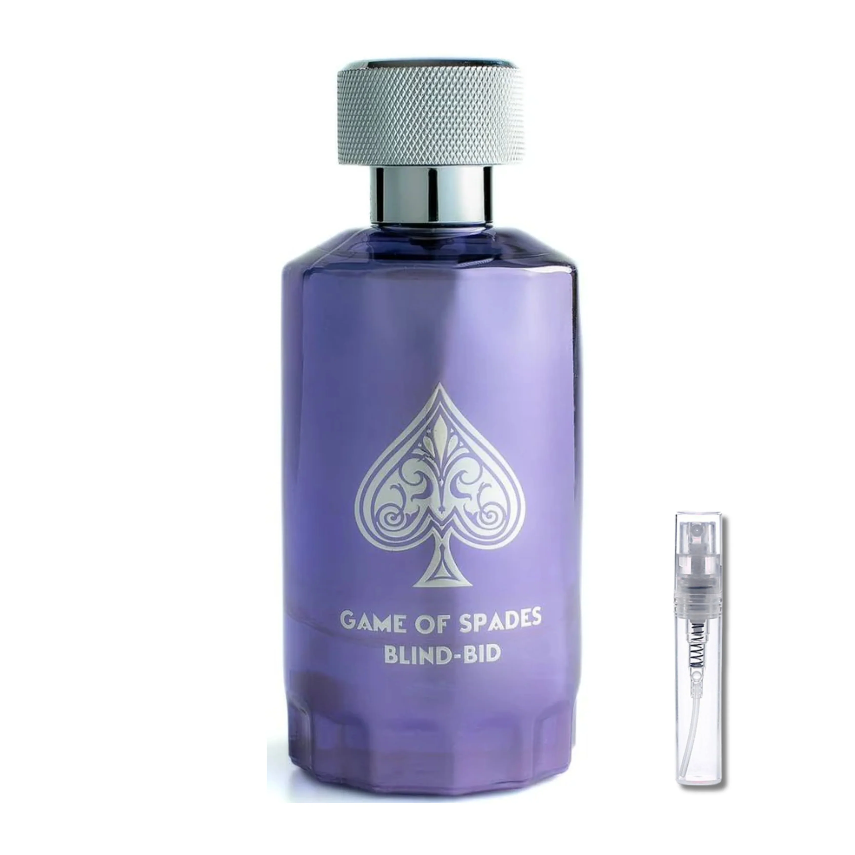 DECANT JO MILANO GAME OF SPADES BLIND BID