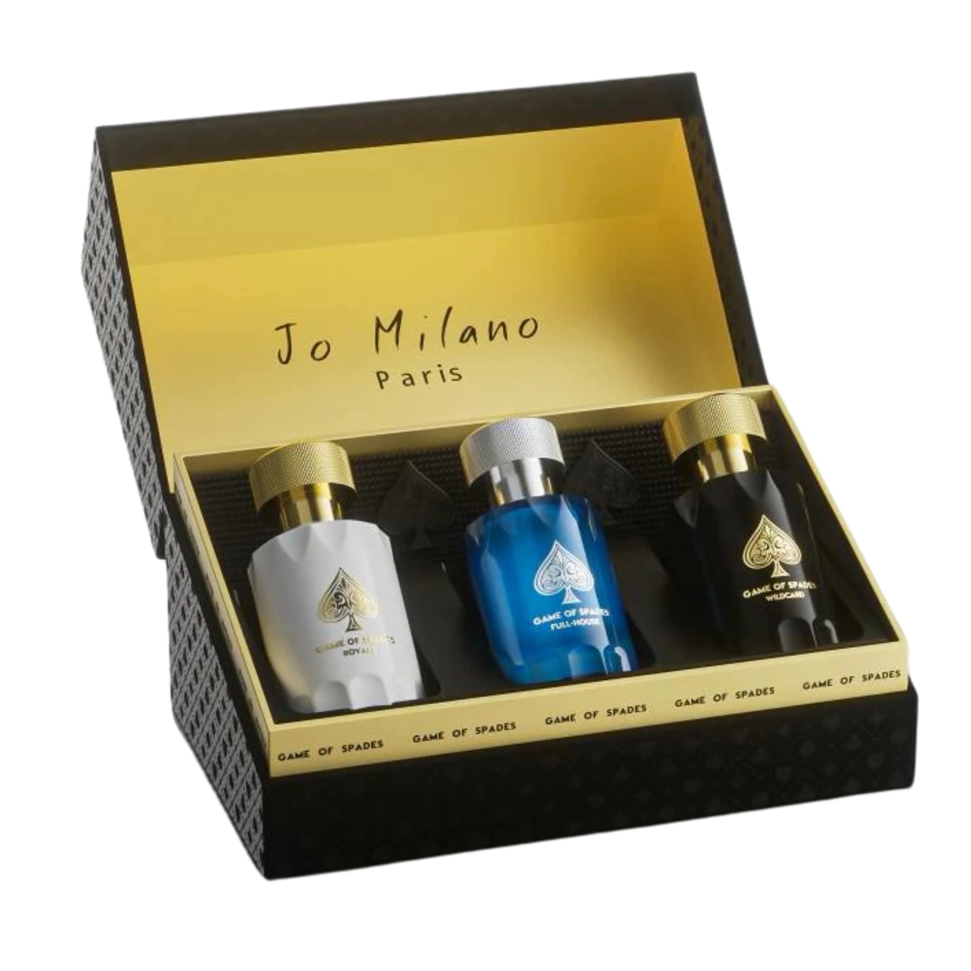 JO MILANO GAME OF SPADES COFRE 3PZAS 30ML